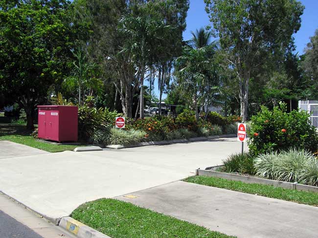 landscape plan for cairns storage sheds